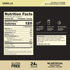 Empaque viejo y nuevo de Optimum Nutrition para mostrar continuidad de calidad