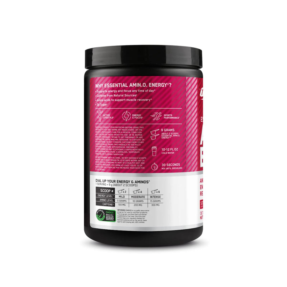 Optimum Nutrition producto en gimnasio mostrando energía y enfoque durante el entrenamiento