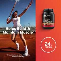 Optimum Nutrition etiqueta nutricional con datos de proteína y aminoácidos