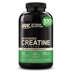 Optimum Nutrition etiqueta de ingredientes con certificaciones de calidad visibles