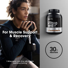 Optimum Nutrition etiqueta nutricional en detalle para ver macros y aminoácidos