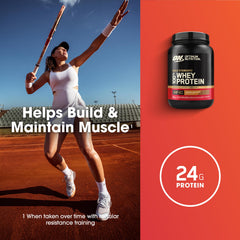 Optimum Nutrition etiqueta nutricional con información de proteínas y aminoácidos