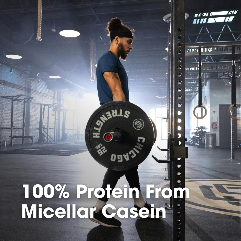 Optimum Nutrition etiqueta nutricional enfatizando 24 g de proteína por porción