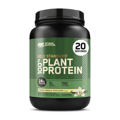 Optimum Nutrition envase frontal mostrando marca y sabor, confianza inmediata