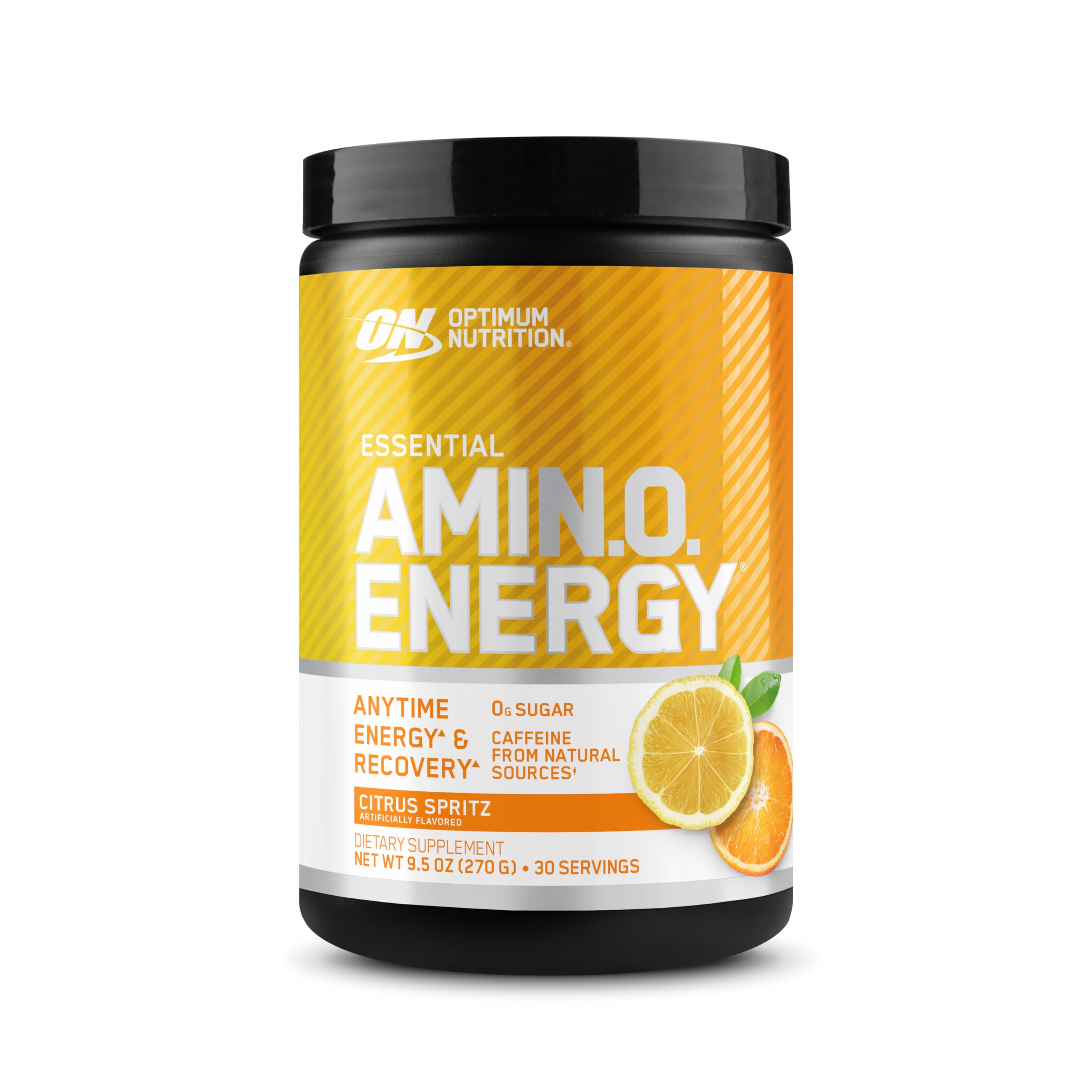 Optimum Nutrition vista frontal del envase que transmite calidad y confianza