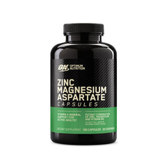 Optimum Nutrition envase frontal mostrando 180 tabletas y uso prolongado
