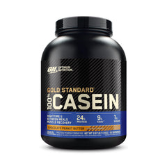 Optimum Nutrition envase frontal sabor Chocolate Peanut Butter mostrando etiqueta