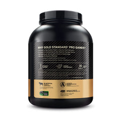 Optimum Nutrition batido mezclado con leche mostrando consistencia y sabor
