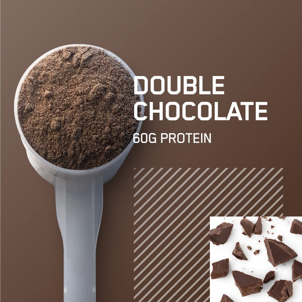 Optimum Nutrition polvo textura cercana, mezcla fina para batidos cremosos