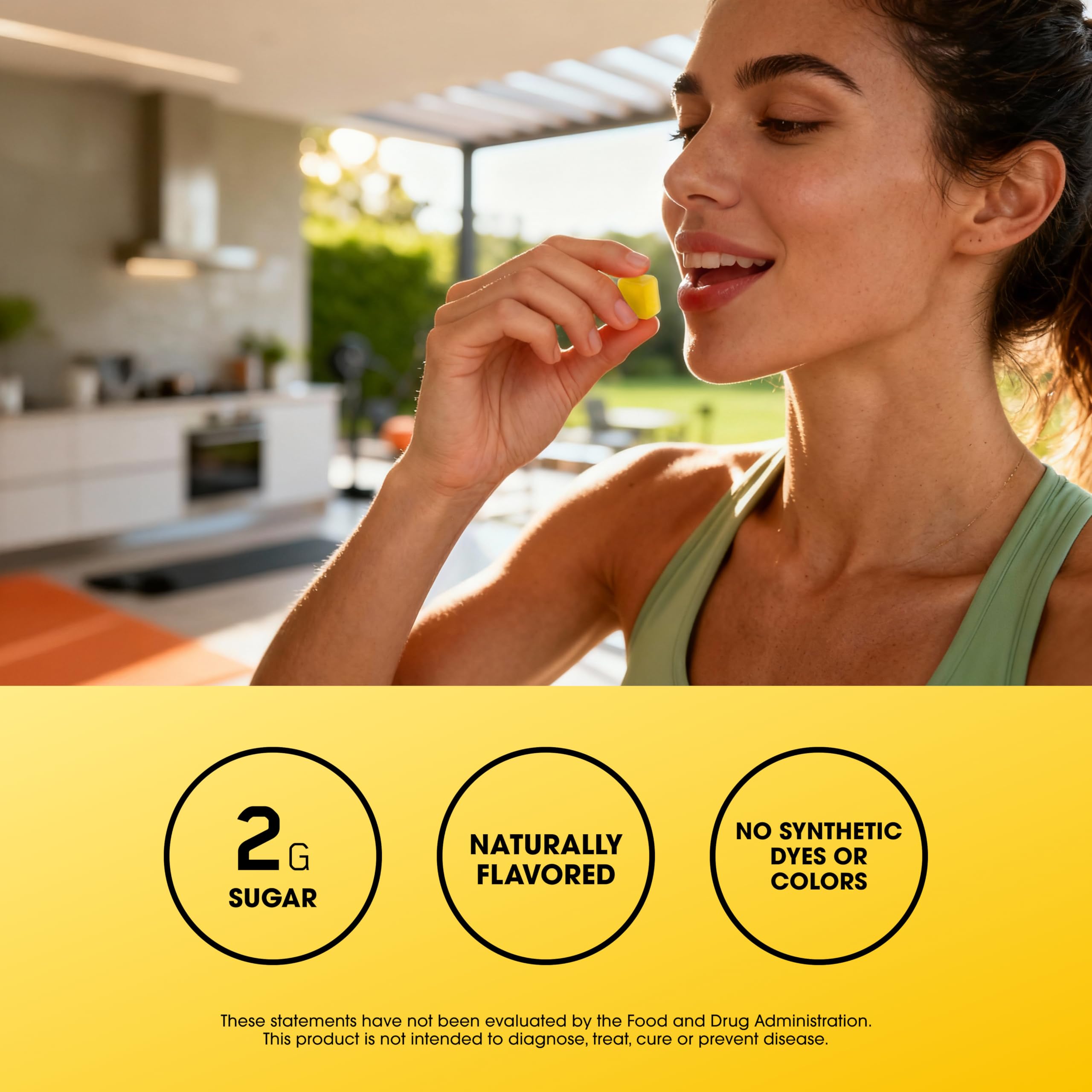 Optimum Nutrition etiqueta nutricional enfocada que muestra contenido por porción