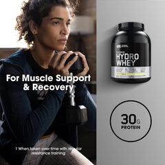 Optimum Nutrition batido en vaso listo para consumir y apoyar recuperación