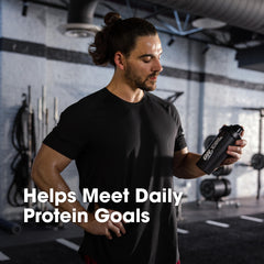 Optimum Nutrition enfoque en ingredientes resaltando aislado de suero puro