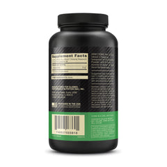 Optimum Nutrition bote guardado en mochila de gimnasio portátil
