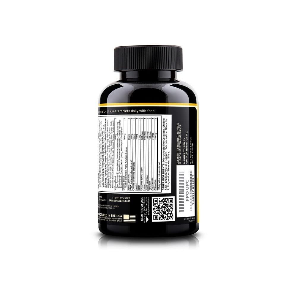 Optimum Nutrition Opti-Men cápsulas abiertas detalle para ver textura y facilidad de ingestión