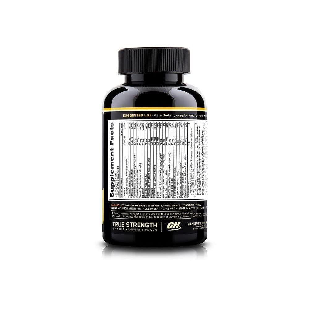 Optimum Nutrition Opti-Men imagen de aminoácidos resaltando soporte proteico práctico