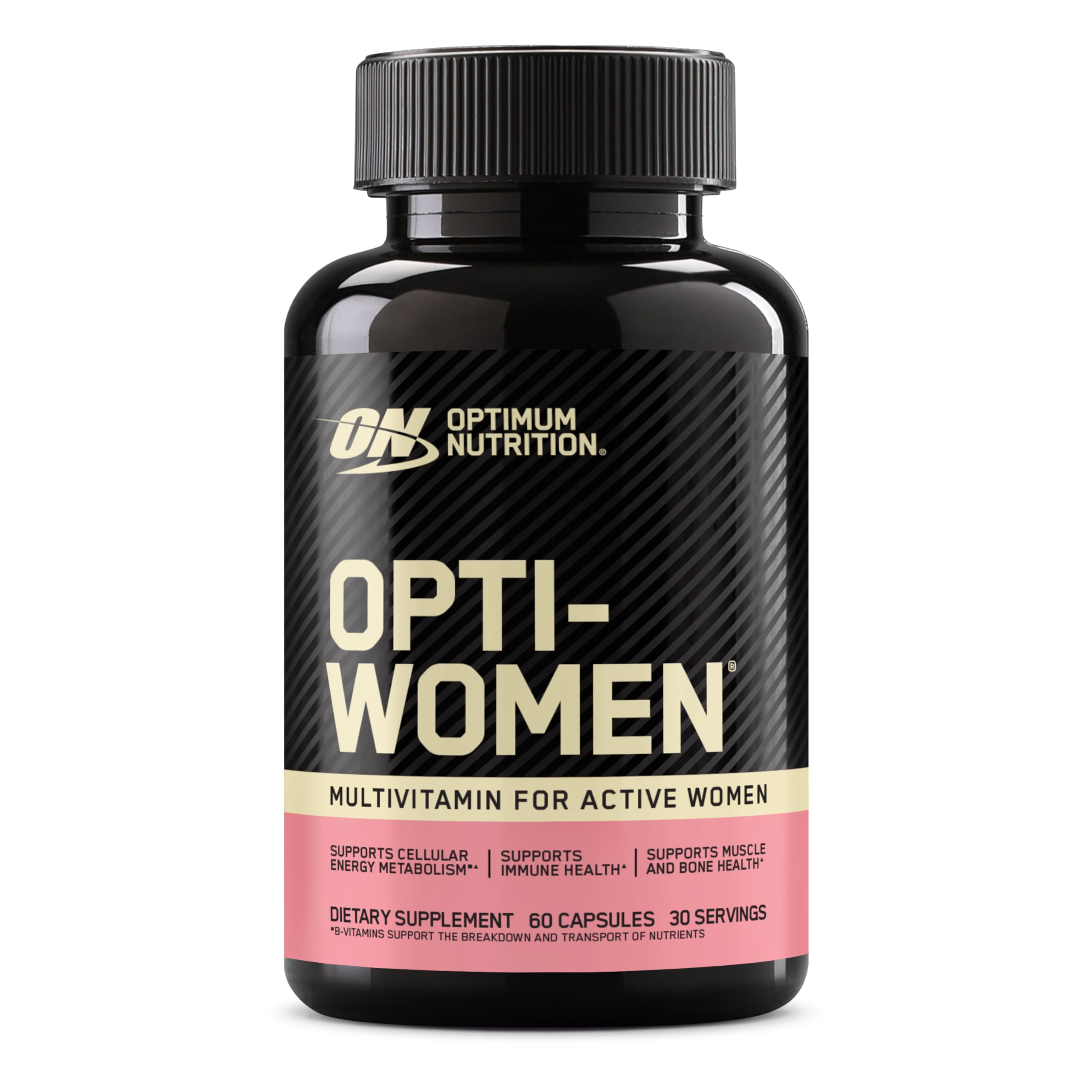Optimum Nutrition etiqueta nutricional ampliada para ver dosis y advertencias