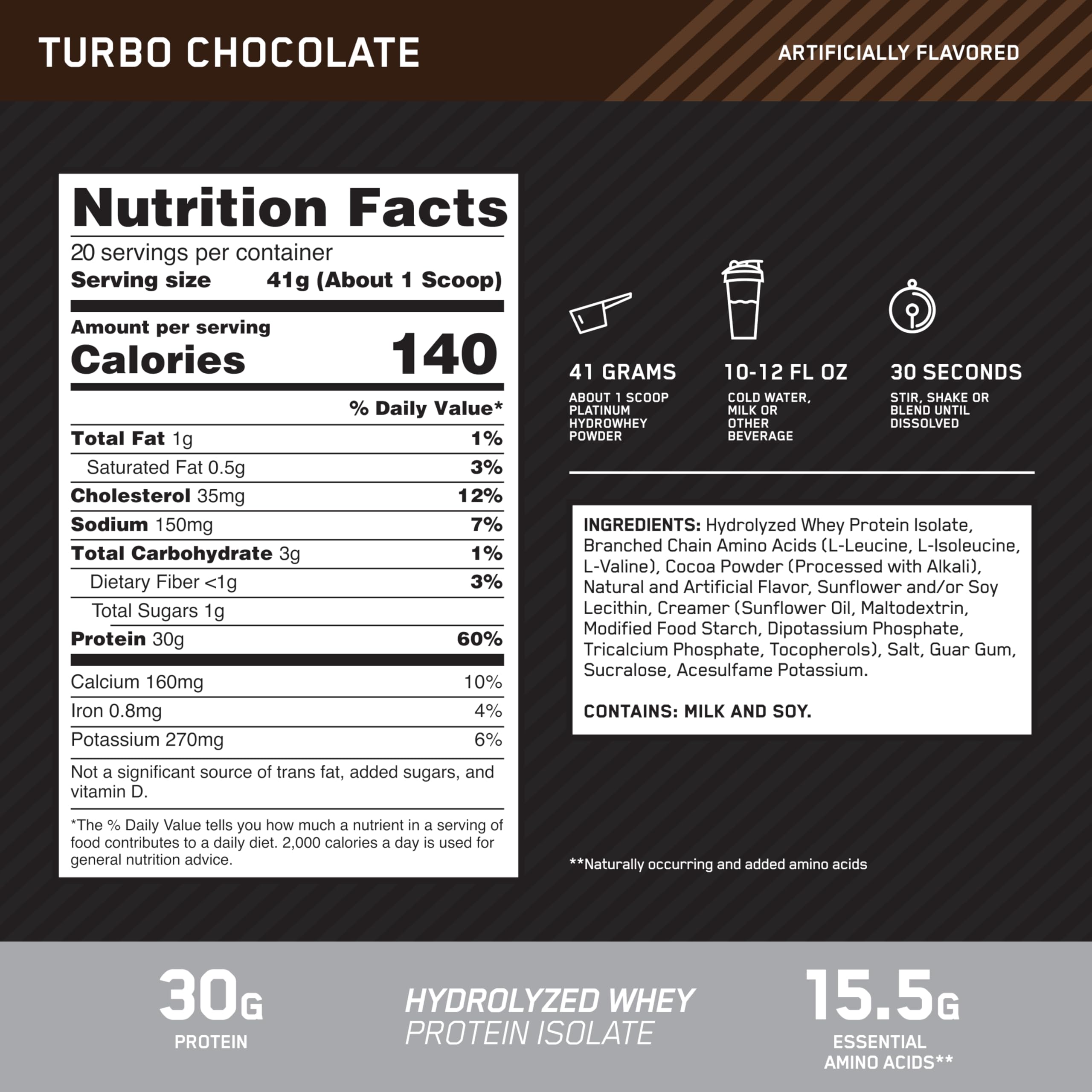 Optimum Nutrition batido en vaso listo para beber, recuperación inmediata