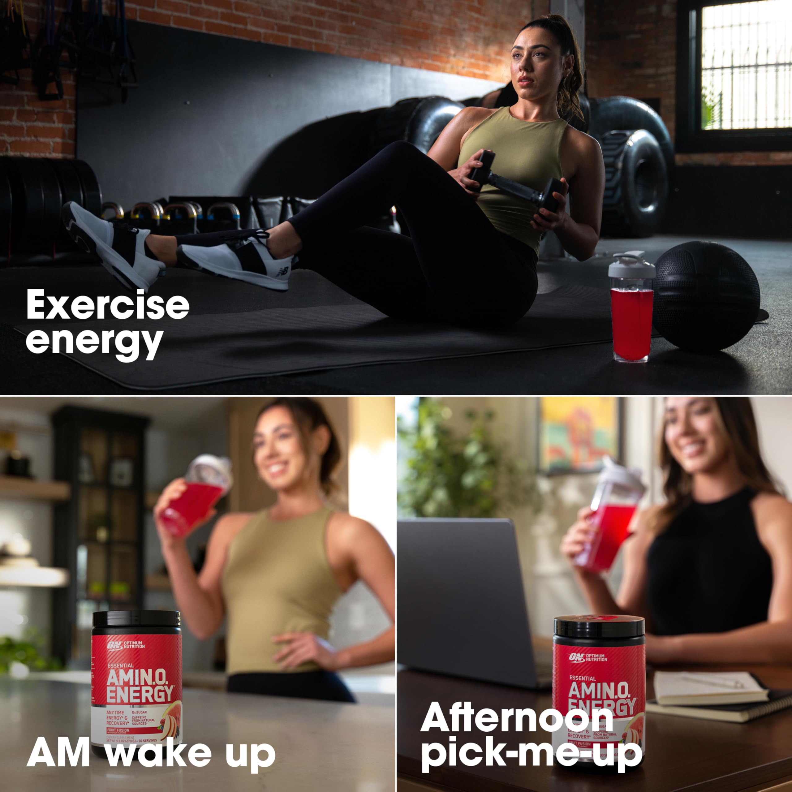 Optimum Nutrition bebida disuelta lista para consumo con energía