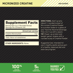 Optimum Nutrition polvo en primer plano que muestra textura fino y fácil mezcla