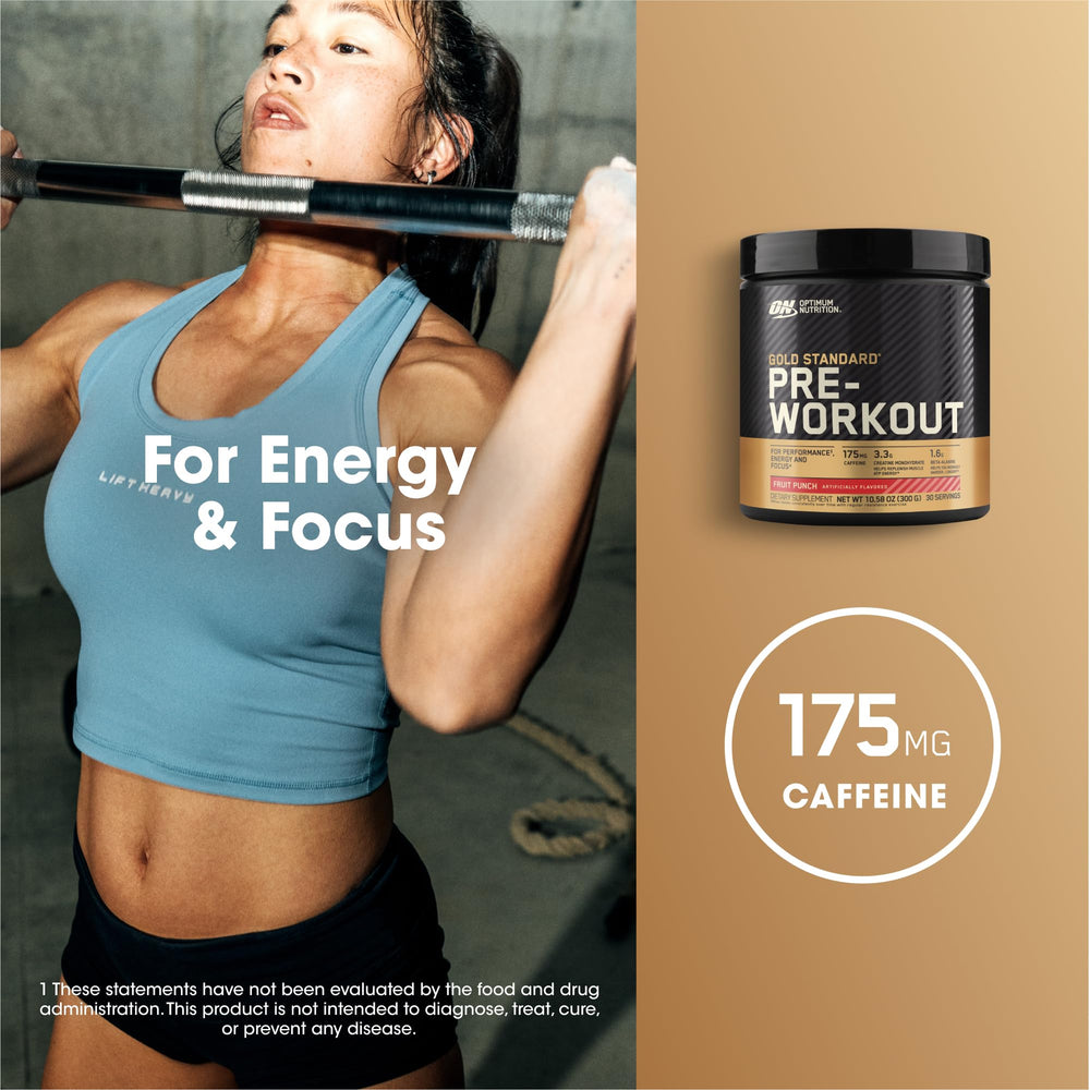 Optimum Nutrition polvo en cuchara que muestra textura fina y mezcla homogénea