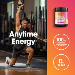 Optimum Nutrition polvo en cuchara mostrando textura fina y fácil disolución