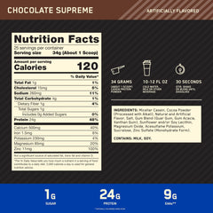 Optimum Nutrition polvo en cuchara mostrando textura fina y mezcla fácil