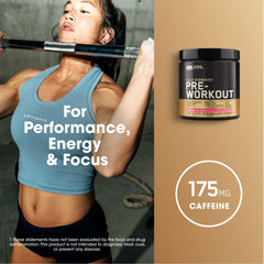 Cucharita con porción de Optimum Nutrition indicando 3 g de creatina