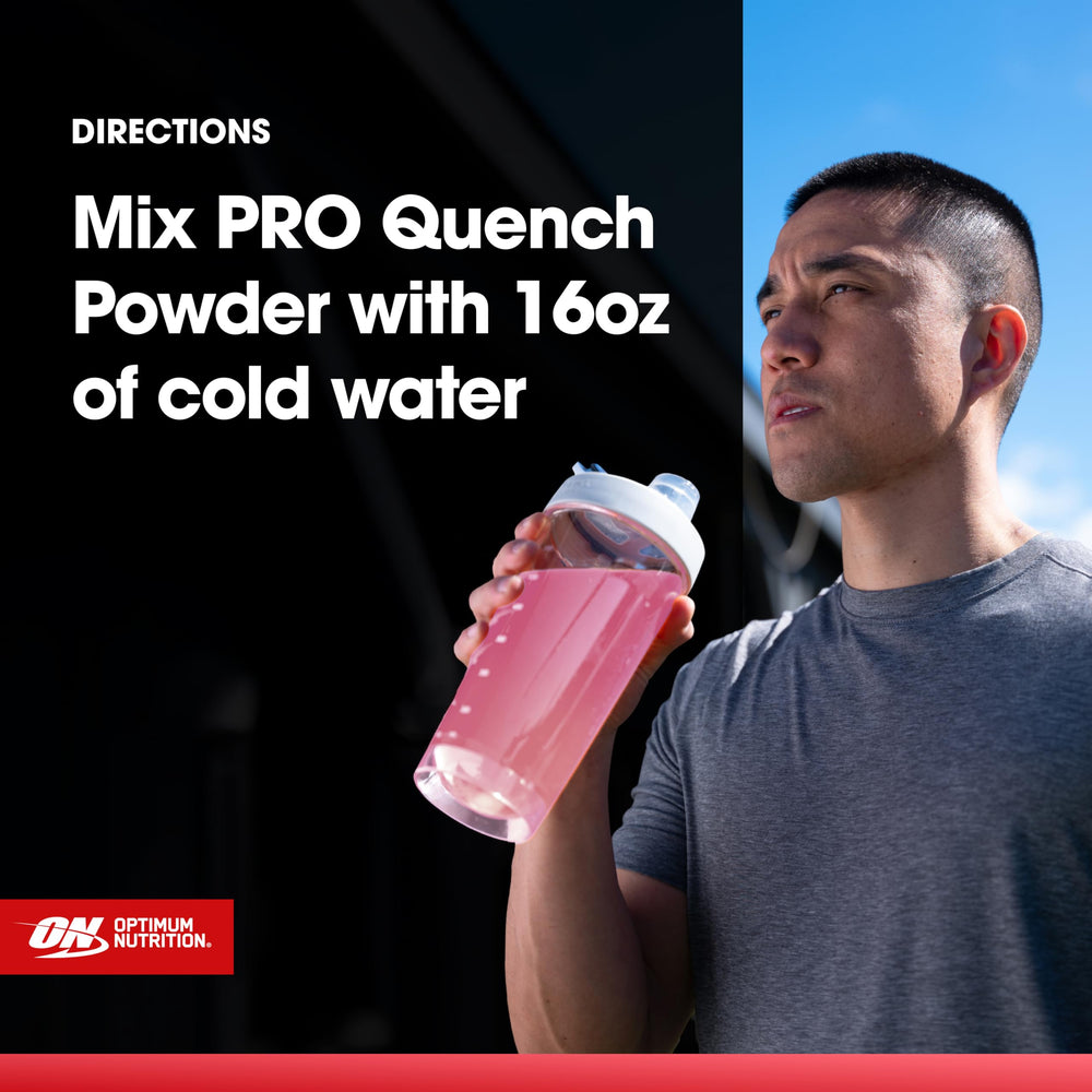 Optimum Nutrition cucharita con medida, controla 20 servicios de Pro Quench