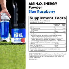 Optimum Nutrition vaso preparado con bebida energizante lista para entrenar