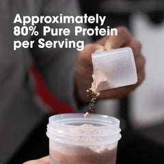 Optimum Nutrition panque proteico casero usando el polvo para añadir proteína