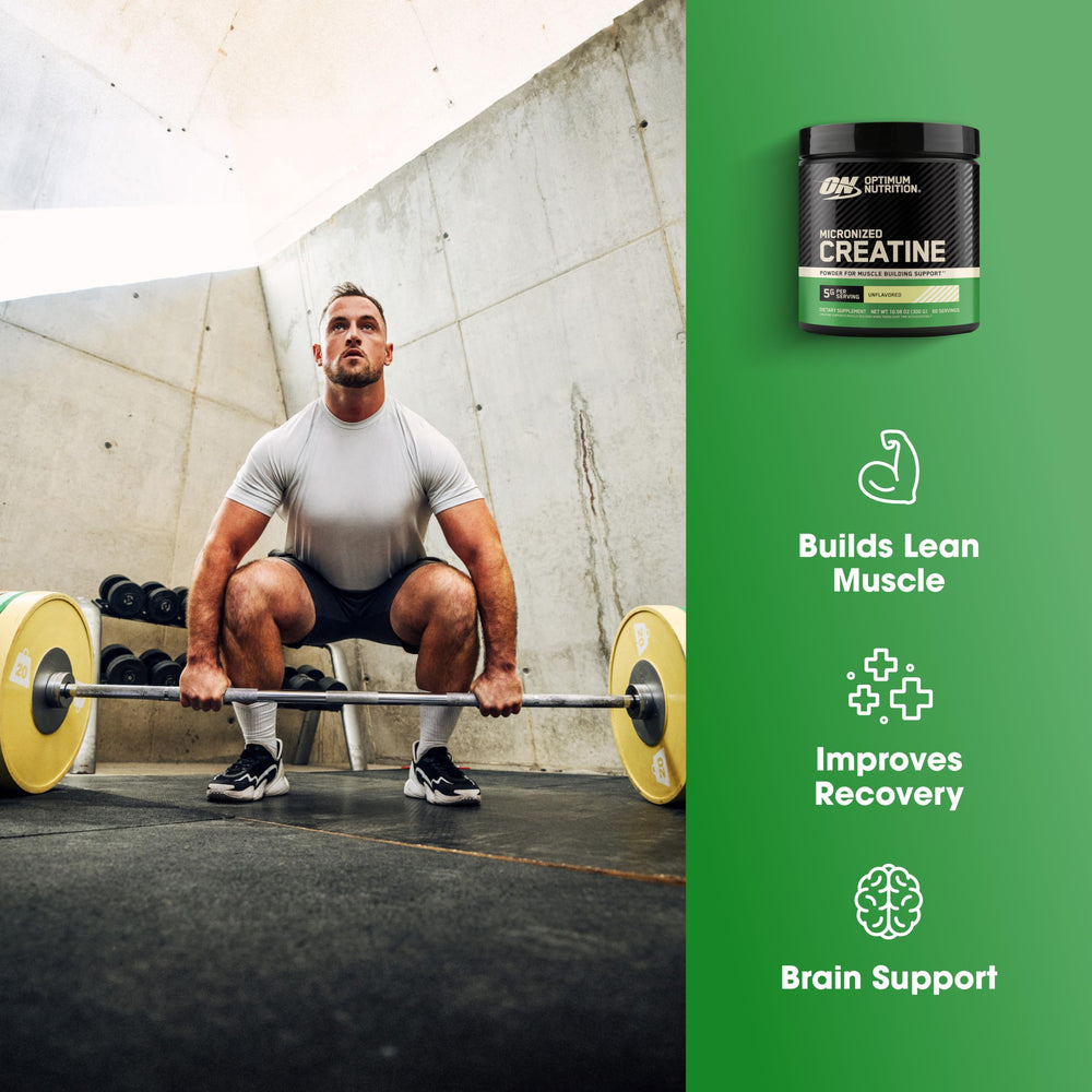Optimum Nutrition cucharada medidora con 5 g que facilita la dosificación exacta