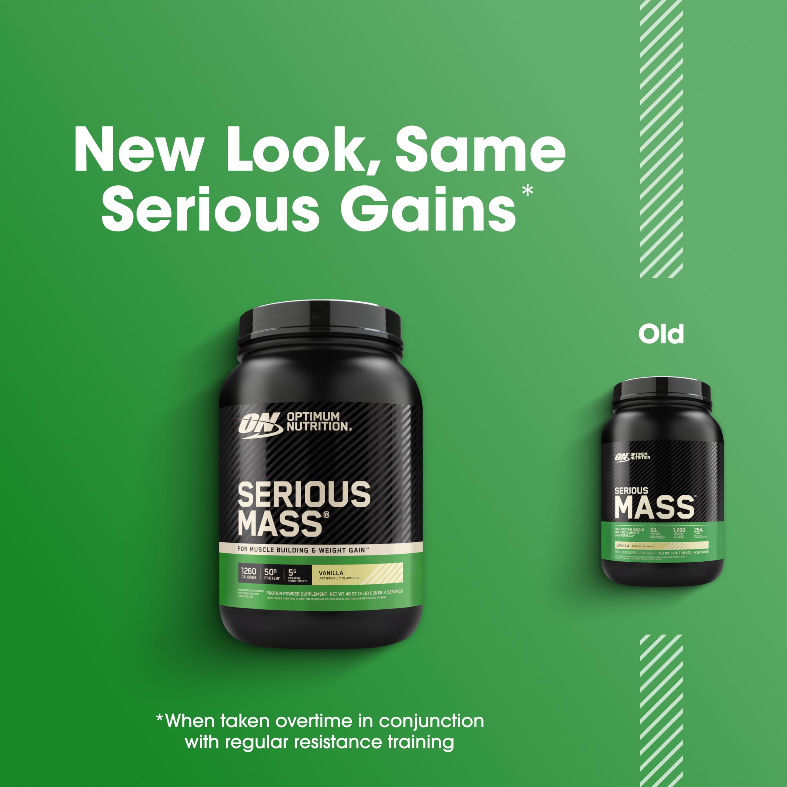 Optimum Nutrition etiqueta nutricional visible, información de proteínas y calorías