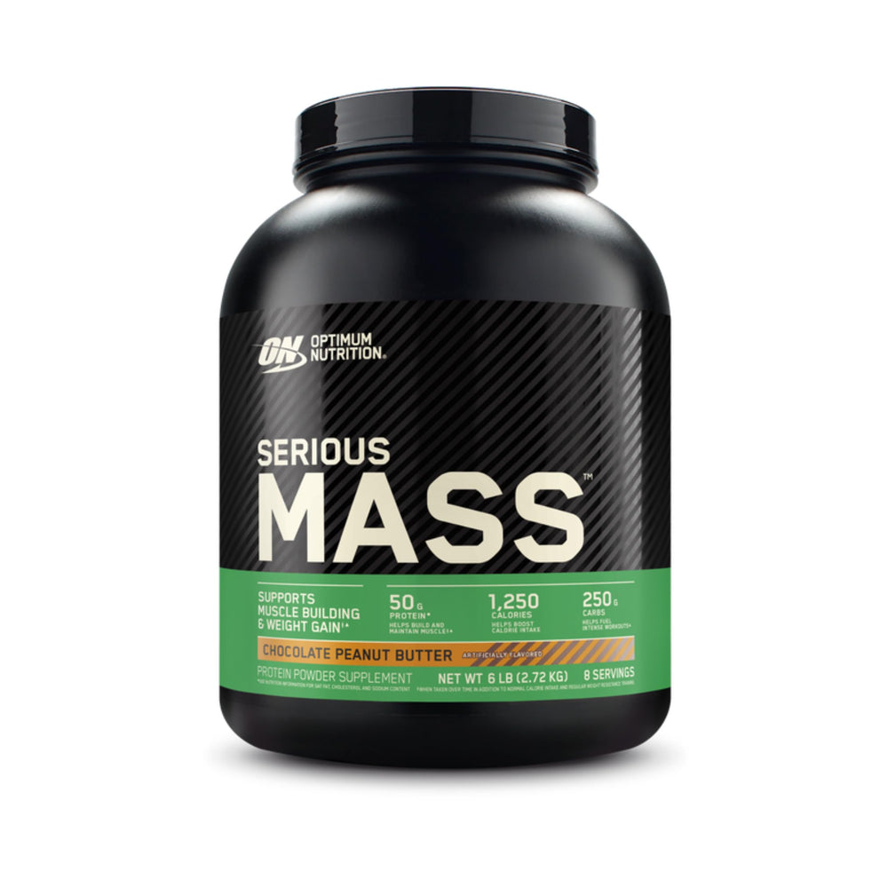 Optimum Nutrition frasco frontal mostrando diseño y sabor