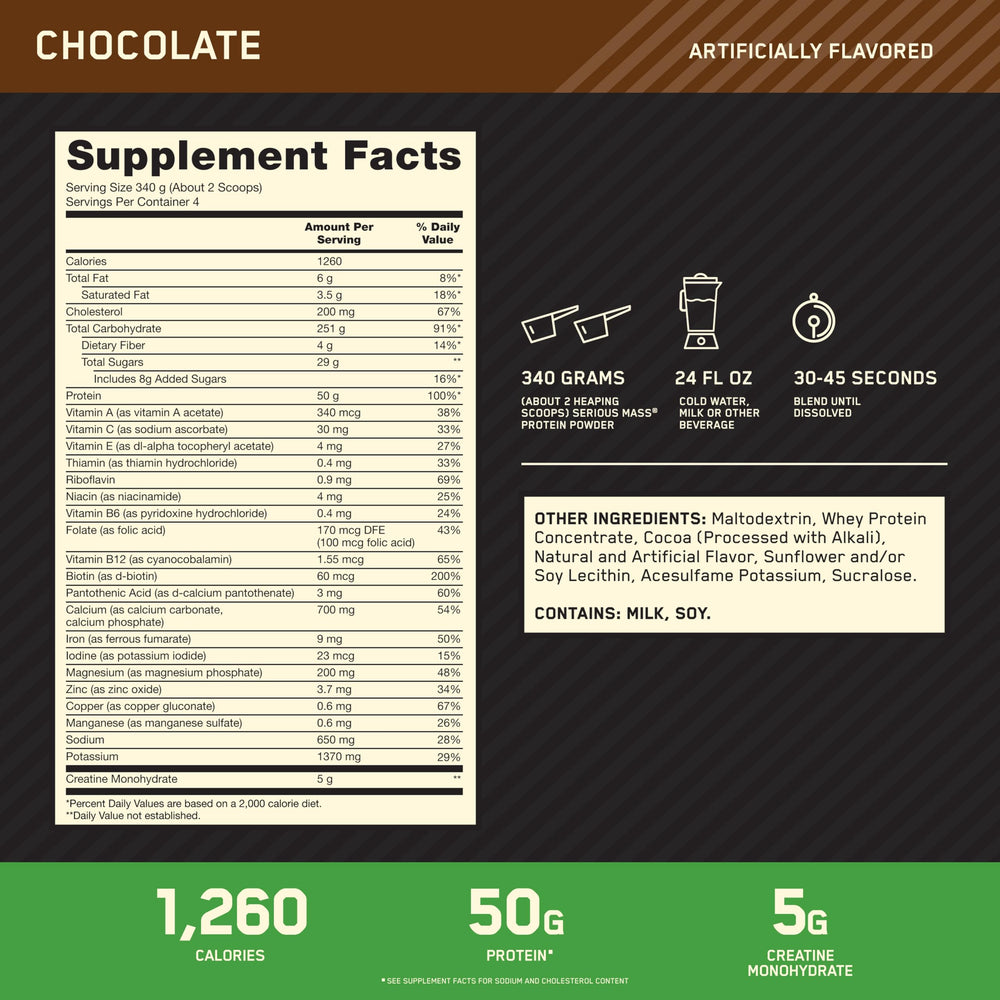 Optimum Nutrition textura del polvo fina para mezclas fáciles