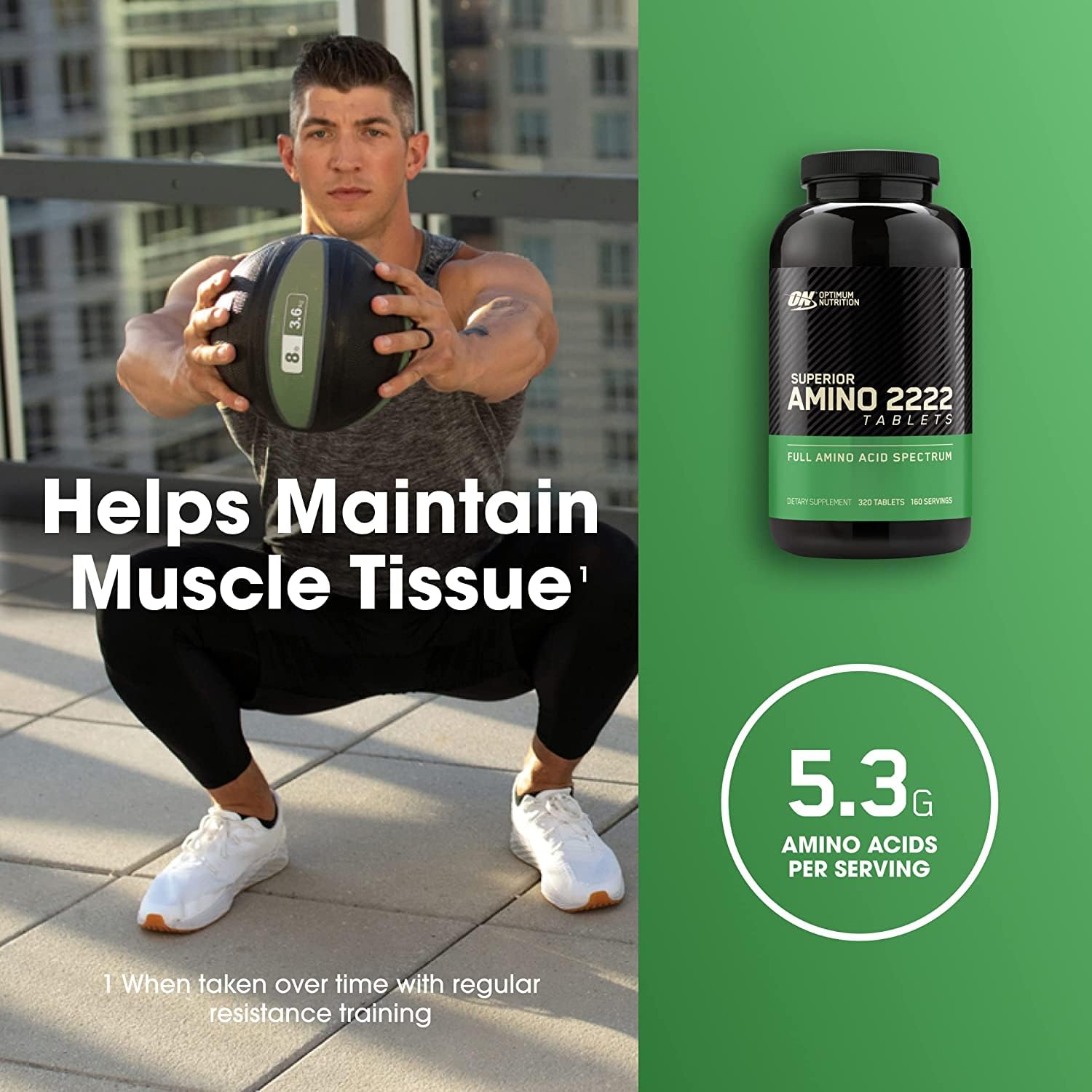 Optimum Nutrition tapa abierta mostrando cierre seguro y conservación del producto
