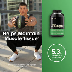 Optimum Nutrition varias tabletas agrupadas destacando composición y facilidad