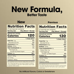 Vaso con batido de Optimum Nutrition chocolate listo para beber tras entrenar
