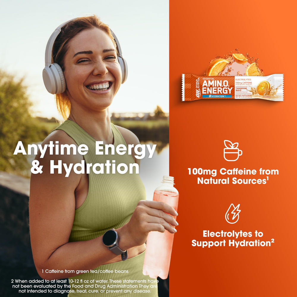 Optimum Nutrition polvo micronizado en primer plano que facilita mezcla rápida