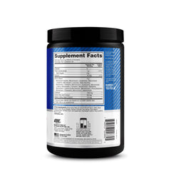 Optimum Nutrition textura del polvo azul Rasberry para disolución rápida y sabor intenso