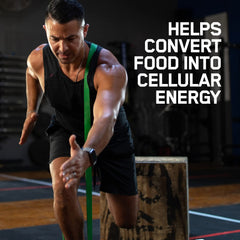 Optimum Nutrition suplemento junto a persona entrenando, apoyo práctico