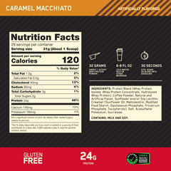 Optimum Nutrition batido preparado en vaso listo para consumo post-entrenamiento
