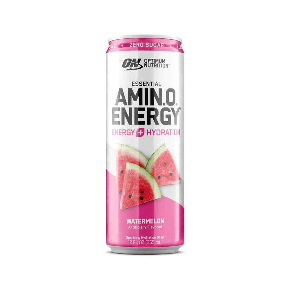 Optimum Nutrition lata en ambiente veraniego para uso lifestyle y rehidratación