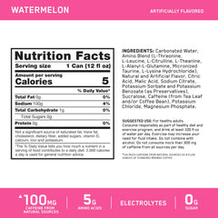 Optimum Nutrition lata en ángulo que destaca su diseño portable y energizante