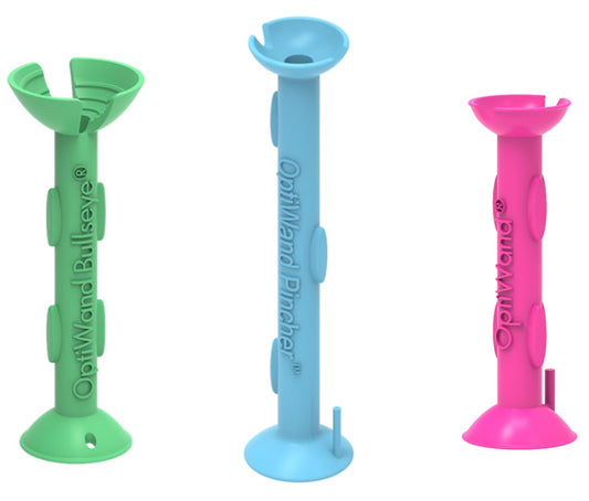 OptiWand pack frontal mostrando todas las herramientas y ventaja de variedad