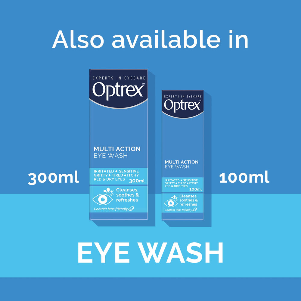 Optrex ingredientes vegetales en primer plano para alivio y confort