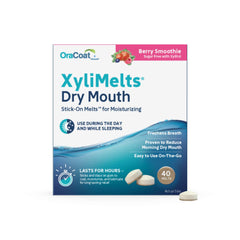 Oracoat paquete frontal mostrando discos y beneficio de alivio duradero
