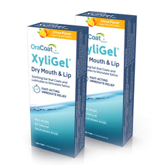 Oracoat XyliGel frente del tubo mostrando diseño y beneficio hidratante