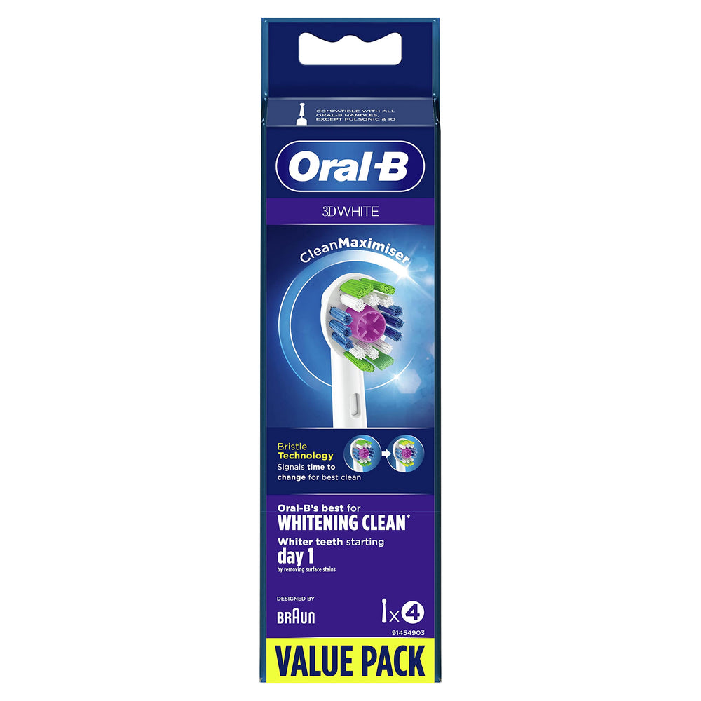Oral-B closeup de cerdas anguladas para remoción de placa eficaz