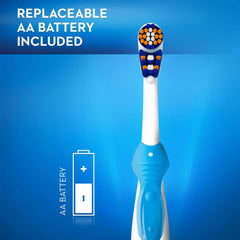 Oral-B primer plano de filamentos que eliminan manchas y alcanzan espacios