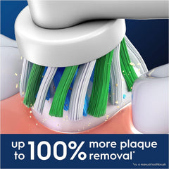 Oral-B producto en baño moderno mostrando conveniencia y repuestos